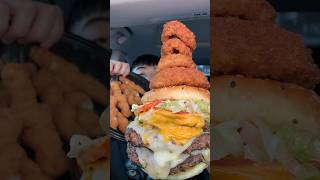 New Mega Monster Burger ​⁠@RedRobinBurgers #shorts