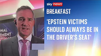 Epstein victims should give evidence 'freely', says business secretary