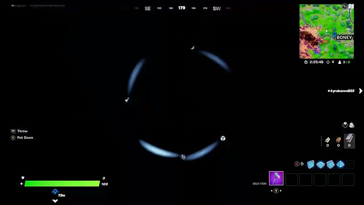 Golden Kevin moving (fortnite)