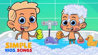 Bath Time Song 🛁 | Original Song for Kids 🎵 | Simple Kids Songs