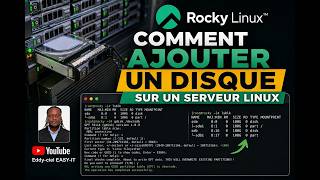 Serveur Linux: Ajouter un disque en ligne de commande (CLI).