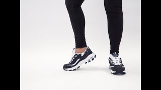 | Shuperb™ Skechers D-LITES-BIGGEST FAN 11930-NVY Ladies Trainers Navy/White