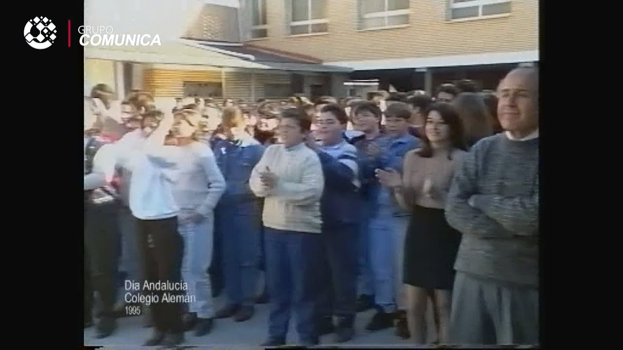 Dia de Andalucía en la Colegio Alemán en 1995 - Recuerda TV Grupo Comunica