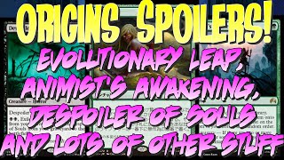 Magic Origins Spoilers: Evolutionary Leap, Animist's Awakening, Despoiler of Souls, and way more!