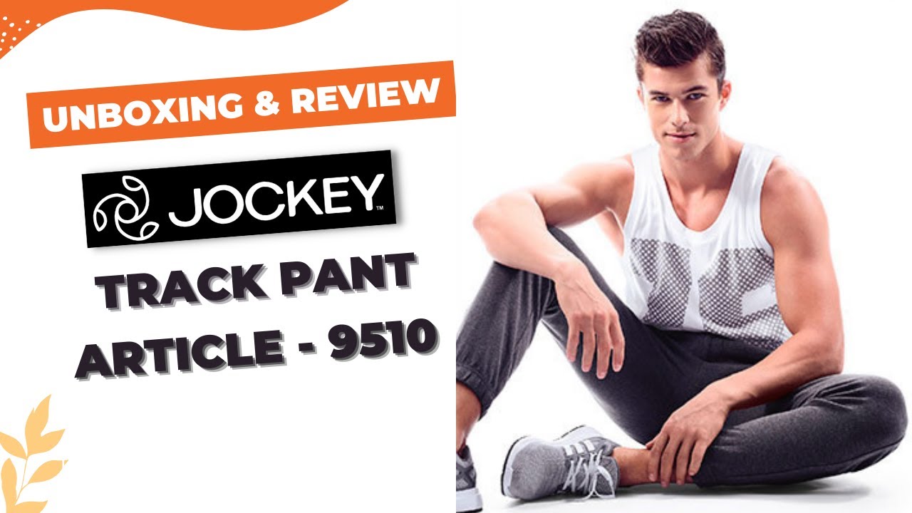 Unboxing of Jockey Track Pant - 9510, Gym wear for men