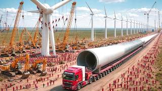 como a HOLANDA constrói TURBINAS EÓLICAS GIGANTES que GERAM ENERGIA para MILHARES