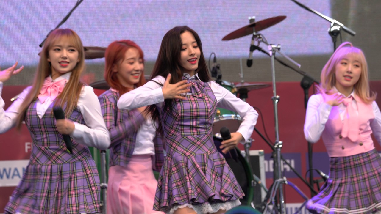 [팩트4K직캠] #우주소녀 #짠 - #보나 포커스 (Cosmic Girls 'PRINCE' - BONA FOCUS) IN 광화문 월드컵  응원전