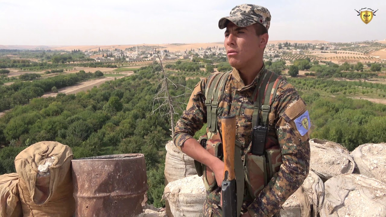 آراء مقاتلي مجلس منبج العسكري على جبهة الساجور22/10/2019