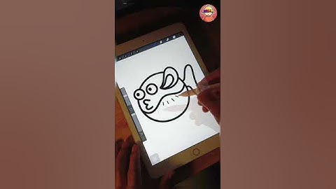 Vẽ Con Cá Nóc #shorts