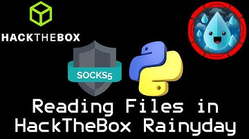 Python Script to Read Files on RainyDay [HackTheBox]