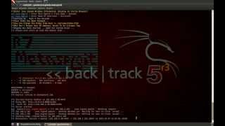 BackTrack 5 R3 - WebSploit