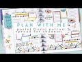 PLAN WITH ME | PASTEL FLORAL PATRON SPREAD FOR SHANNON | THE HAPPY PLANNER