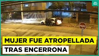 Violento abordazo en Maipú: Mujer queda grave tras ser atropellada por delincuentes