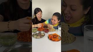 Taught Korean How To Make A Bum Round In Sagars Style  foodie shorts eating