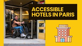 Booked an “accessible” hotel in Paris! BUT is it really? 🤔
