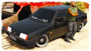 ДЖОННИ СВАЛКАДАН ЛАДА ВАЗ 099 ТАУЫП АЛДЫ! (GTA V) нурченл джони окигасы,жони қазақша гта5 аликкз