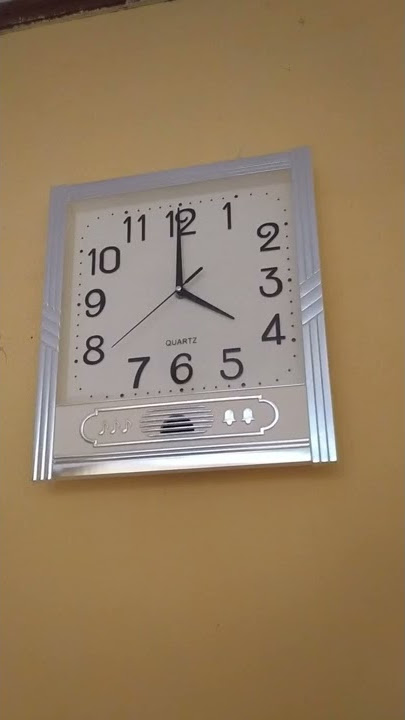 Jam Dinding Esa 2752 Westminster Baterai | Esa Wall Clock 2752 Series Strike 4