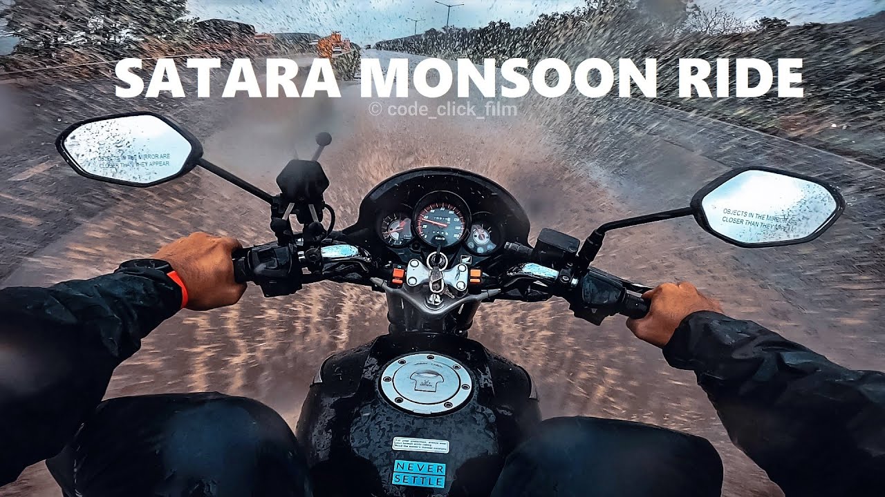 First Monsoon Ride 2021 Satara |code click film 