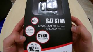 Лучшая экшен камера SJCAM SJ7 STAR 4K Подробный обзор, распаковка, характеристики.. c Banggood.com