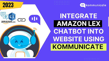 How to Integrate Amazon Lex Chatbot Into Your Website | Kommunicate
