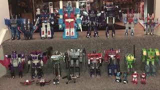Transformers generations war for Cybertron seige collection. G1 complete vintage comparison video
