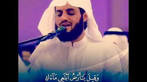 الشيخ رعد الكردي ..وقيل يا ارض ابلعي مائك ويا سماء اقلعي تلاوه خاشعه