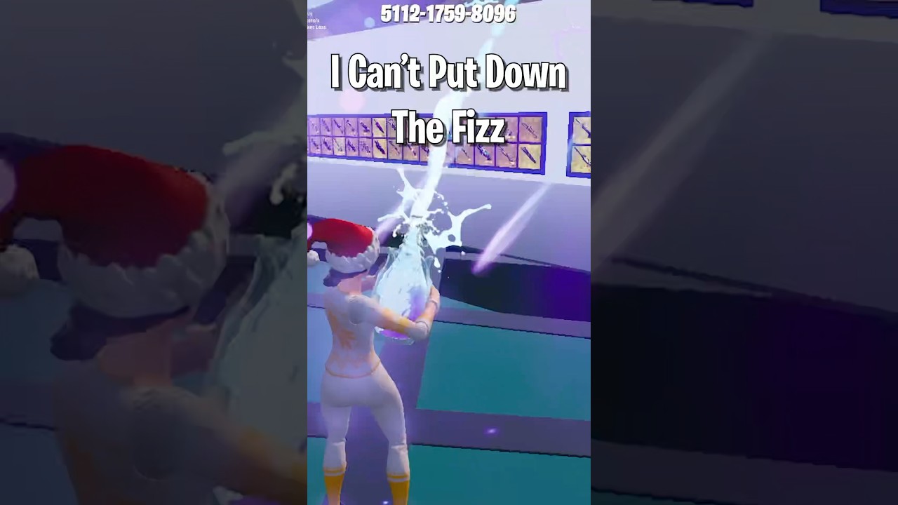 I Can’t Put Down The Fizz 🗣️#fortnite #gaming #fypシ゚