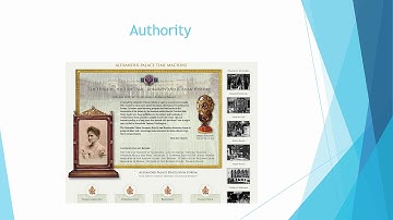 Website Evaluation Video 2019