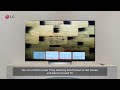 [LG WebOS TVs] Using Room to Room Share on your LG TV - WebOS 22