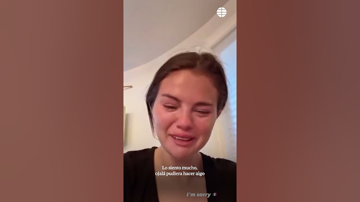Selena Gómez llora desesperadamente en un vídeo en sus redes por las deportaciones de inmigrantes