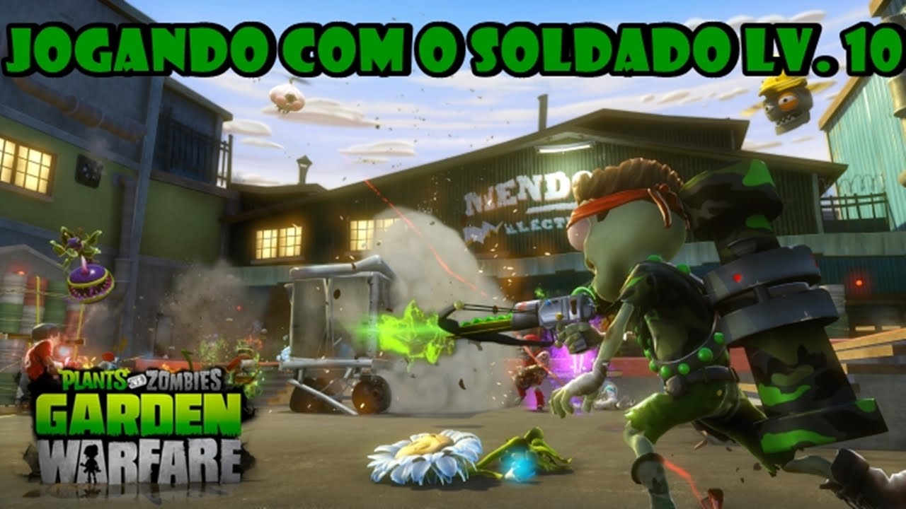 PS4 - Plants Vs Zombies Garden Warfare : Enfim soldado camuflado =D ...