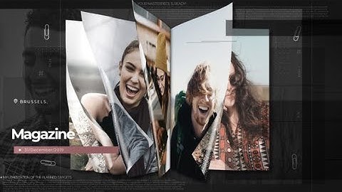 Magazine Presentation / After Effects Project Files Download