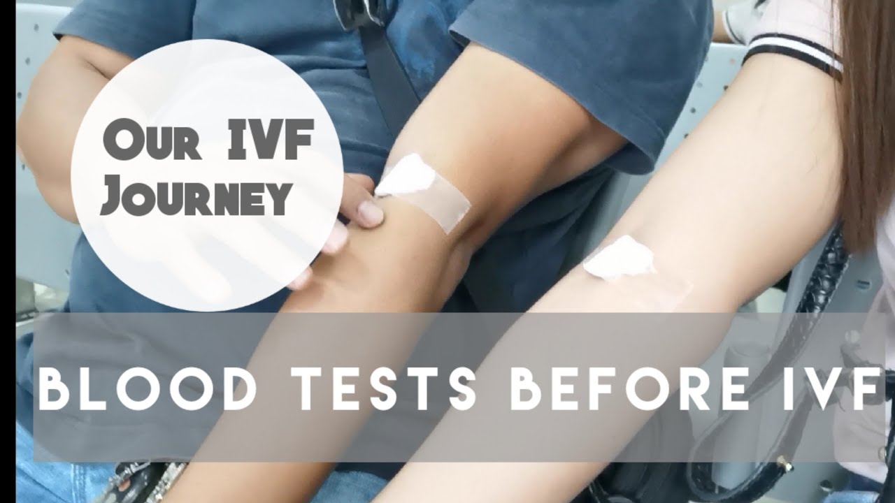 Preparing for IVF Blood tests prior to IVF ttc journey YouTube