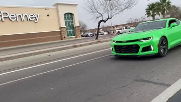 Camaro Zl1 With American racing headers
