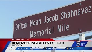 Elwood officer to be remembered one year after death