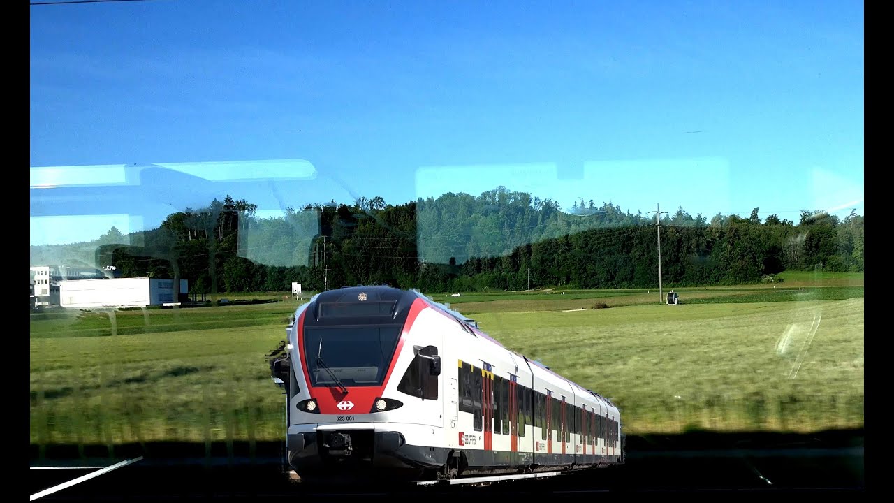 Zug Mitfahrt Lenzburg - Rotkreuz, Hendschiken - Dottikon-Dintikon