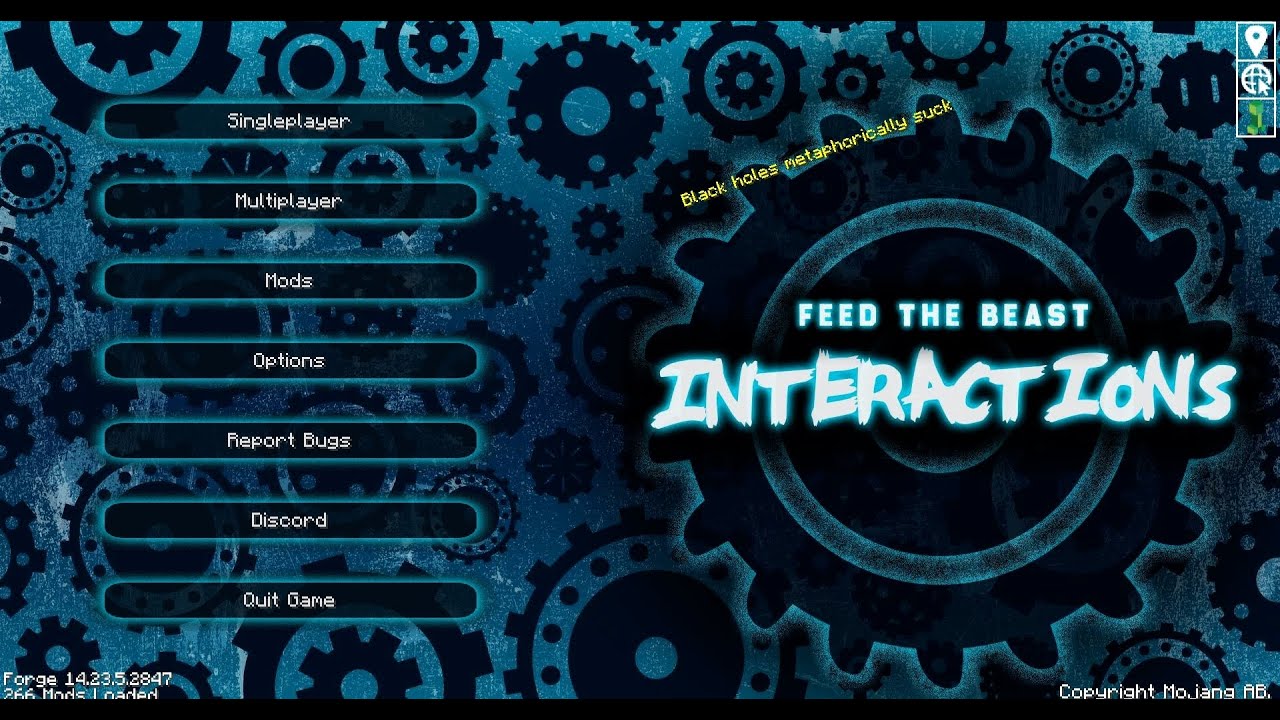 [FTB]Interactions latest version 14/08/2021 modpack [Minecraft]