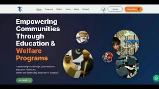 Saylani Website Clone | React.js Project | Frontend Practice | Skills journey | react website theme