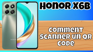 Comment scanner un qr code sur Honor X6b