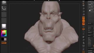 Speed sculpt orc Zbrush