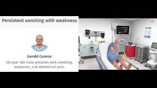 Full Code Medical Simulation #6 - Persistent vomiting with weakness