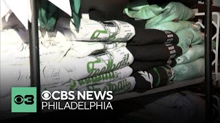 New Jersey mobile boutique selling Philadelphia Eagles gear ahead of NFC championship game