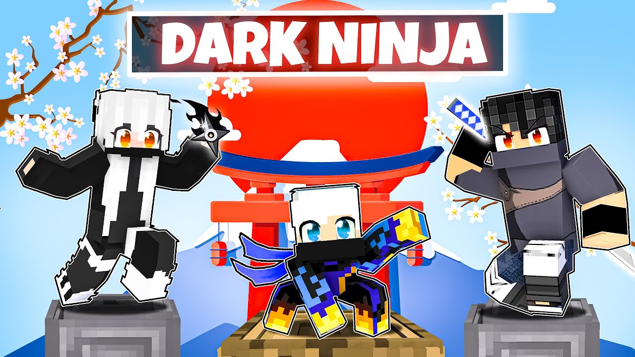 Adopted By DARK NINJA Family In Minecraft (Hindi)