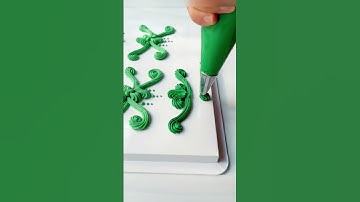 How to use cake decorating tips? Nozzle Piping Technique Tutorials  #pipingskills #pipingtips