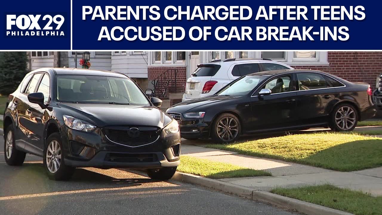 Parents charged after teens accused of car break-ins in New Jersey ...