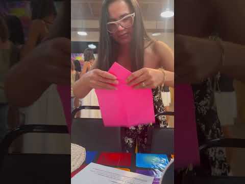 Making a paper airplane