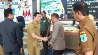 BUPATI FAHMI SAMBUT KAJARI PASER DEDDY