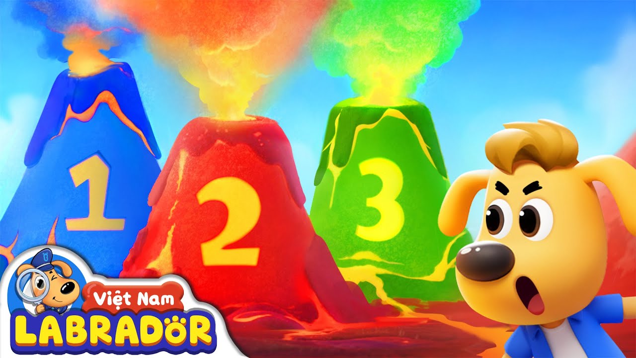 🔢 Dodo học đếm đến 10 | Học & Chơi | Hoạt hình thiếu nhi 👮 Cảnh sát trưởng Labrador Vietnam 🚔