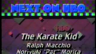 An Hbo Promo For The Karate Kid