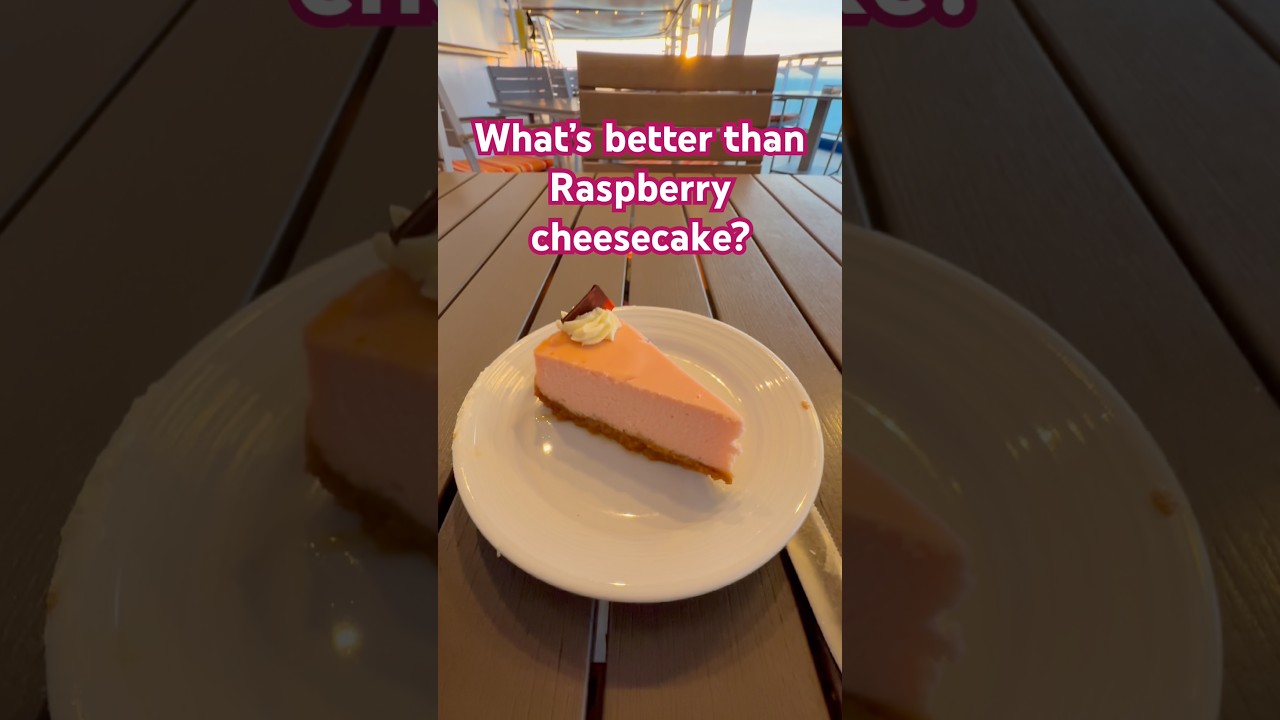 Cruising and desserts my favorite things #travel #crew #cruisetour # #shiplife #cruisecrew #ship